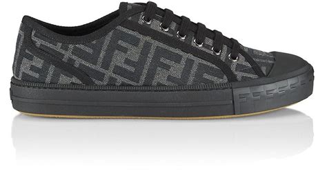 fendi domino low top sneakers